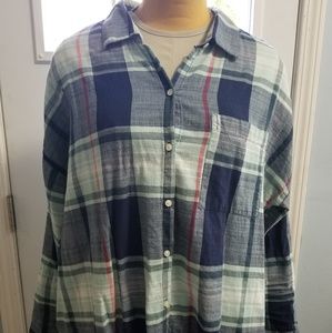 Old Navy boyfriend button down